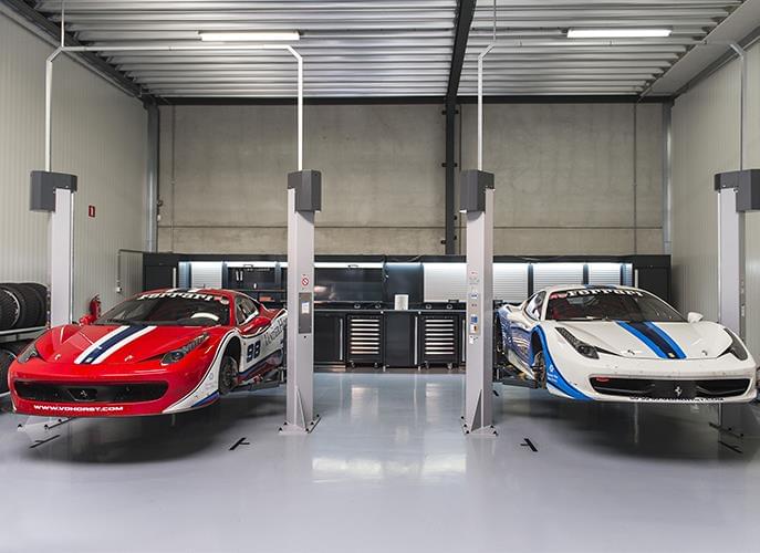 Officina DEA per un famoso Racing Team in Olanda