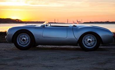 James Dean and the Porsche Spyder 550